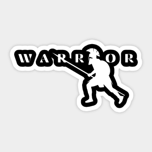 Warrior Ready for the Fight Sticker